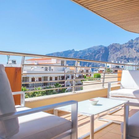 Large Terrace With Views On The Cliffs At Balcon De Los Gigantes Puerto de Santiago  Ngoại thất bức ảnh