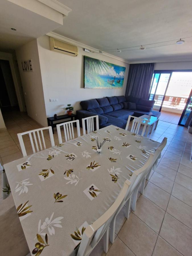 Large Terrace With Views On The Cliffs At Balcon De Los Gigantes Puerto de Santiago  Ngoại thất bức ảnh