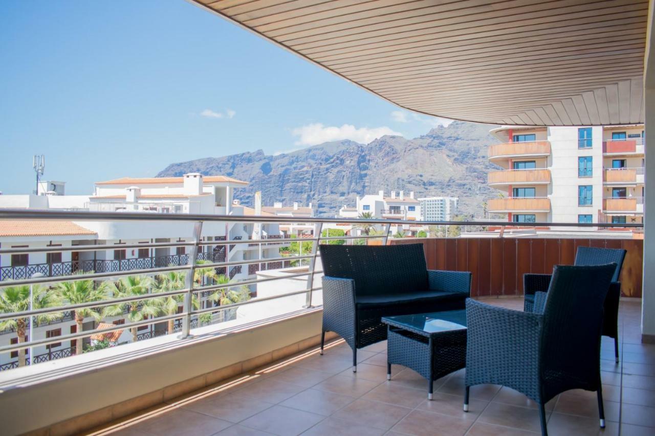 Large Terrace With Views On The Cliffs At Balcon De Los Gigantes Puerto de Santiago  Ngoại thất bức ảnh